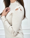 SWETER  PERL BUTTON