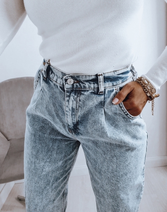 spodnie jeans slouchy
