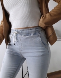 spodnie jeansowe na gumce 15