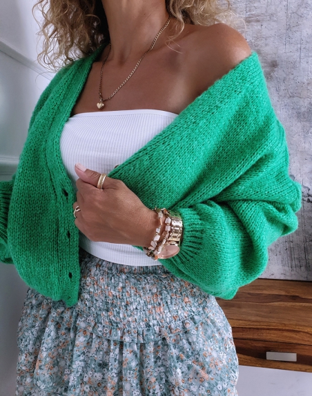 sweter oversize zielony 6 2