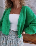 sweter oversize zielony 6 3
